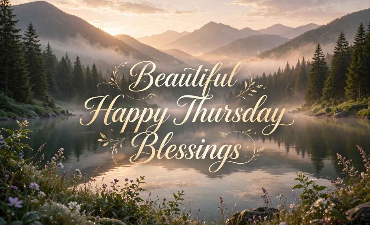 Beautiful Happy Thursday Blessings